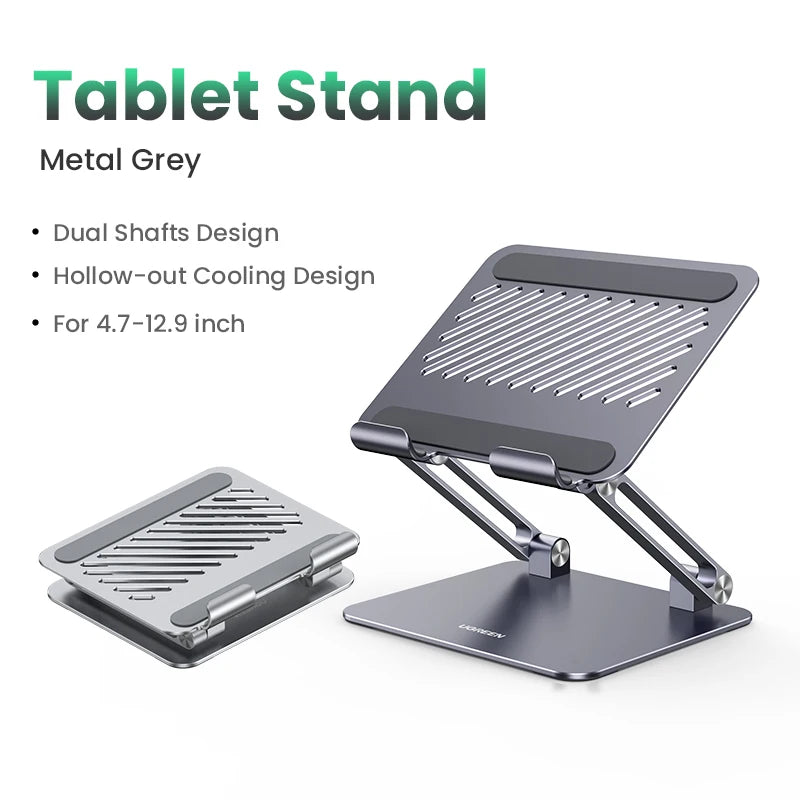 【New-in Sale】UGREEN Tablet Phone Stand For iPad Pro iPhone Xiaomi Tablet Support Aluminum iPad Stand Laptop Stand Tablet Stand