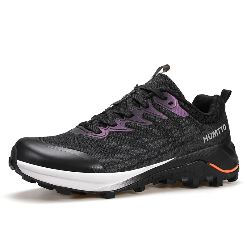 HUMTTO Shoes for Men Breathable Trail Sneakers Luxury Designer Anti-slip Sports Hiking Men's Boots Outdoor Trekking Sneaker Man