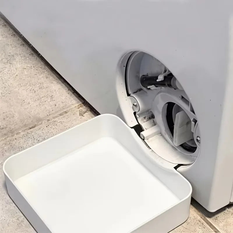 Leak Proof Washing Machine Drain Tray Water Catch Box Pan for Drum Washer Floor Protection Accessory