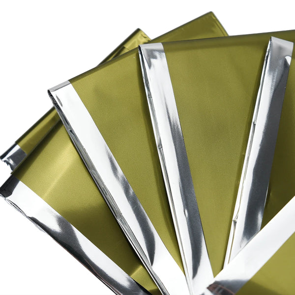 RHINO RESCUE Emergency Survival Blanket, 210x160cm Thermal Foil Shield, Heat Reflective Space Film for Outdoor & Hiking