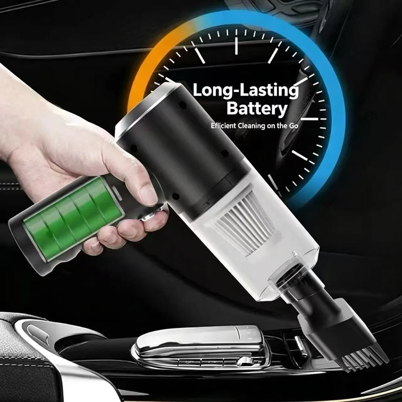 Portable Small Wireless Car Vacuum Cleaner with Suction And Blowing Function for Home And Vehicle Use