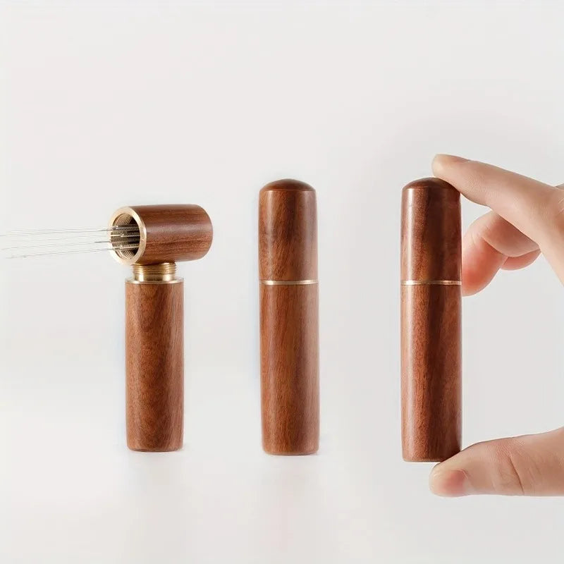 1pc Stainless Steel Coffee Powder Tamper Espresso Powder Stirrer Distributor Leveler Tools Cafe Stirring Barista Accessories.
