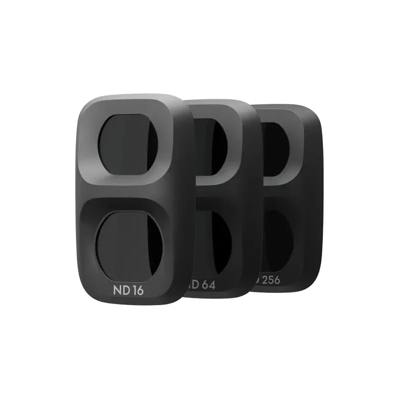 DJI Osmo Pocket 4P ND Filter Set (Black) ND16, ND64, and ND256 filters to adapt to different lighting conditions.