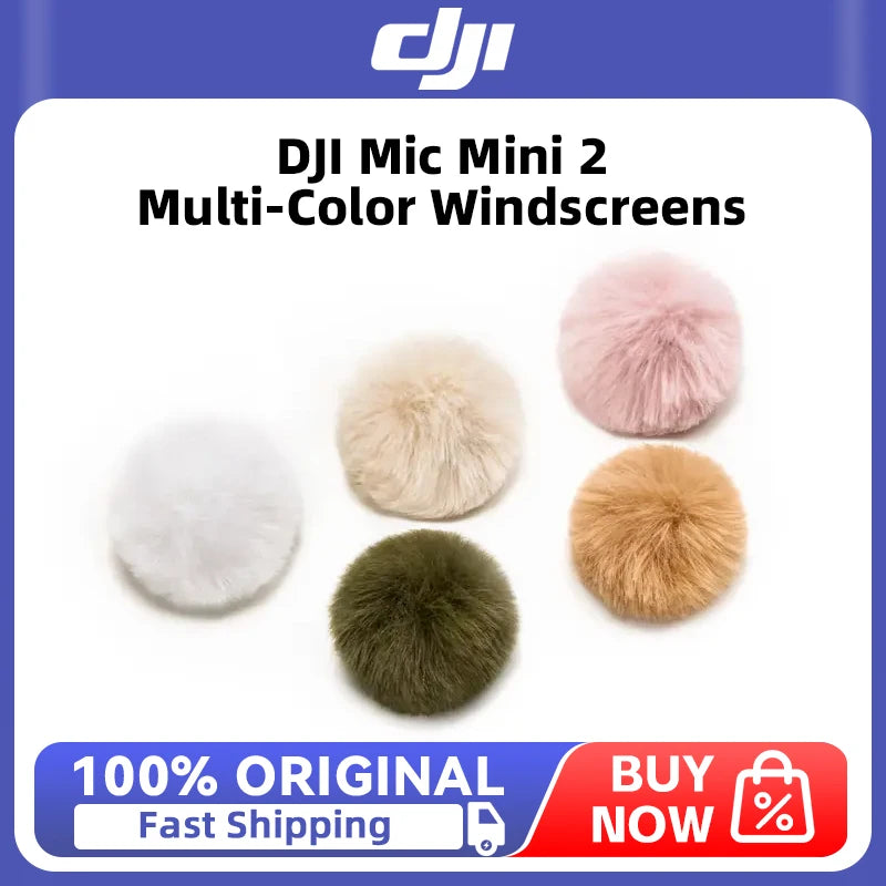 DJI Mic Mini 2 Multi-Color Windscreens Five colors Original Accessories in Stock