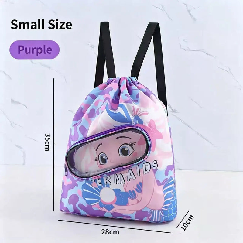 New Waterproof Children's Swimming Bag with Dry Wet Separation Storage Backpack, Swimming Equipment Storage Bag, Storage Bag
