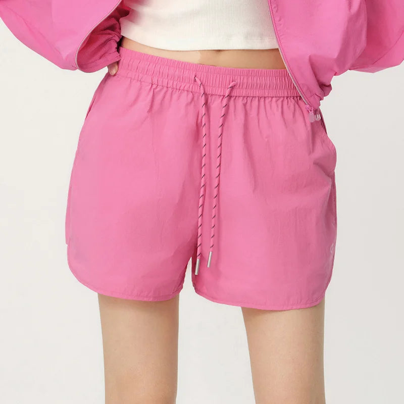 Semir Women Pants Casual Cool Feeling Color Block Loose Moisture Wicking Quick Dry 2026 Summer Outdoor Sports Style Top