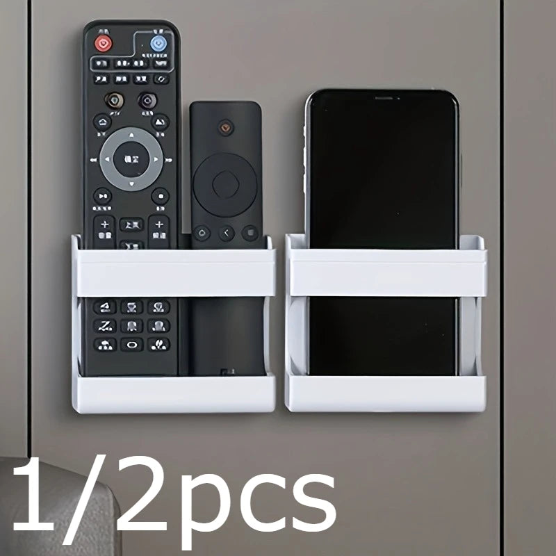 1/2pcs Wall-mounted Mobile Phone Charging slip,Headboard Storage Rack,Suitable for Mobile Phones and Remote Controls phone stand