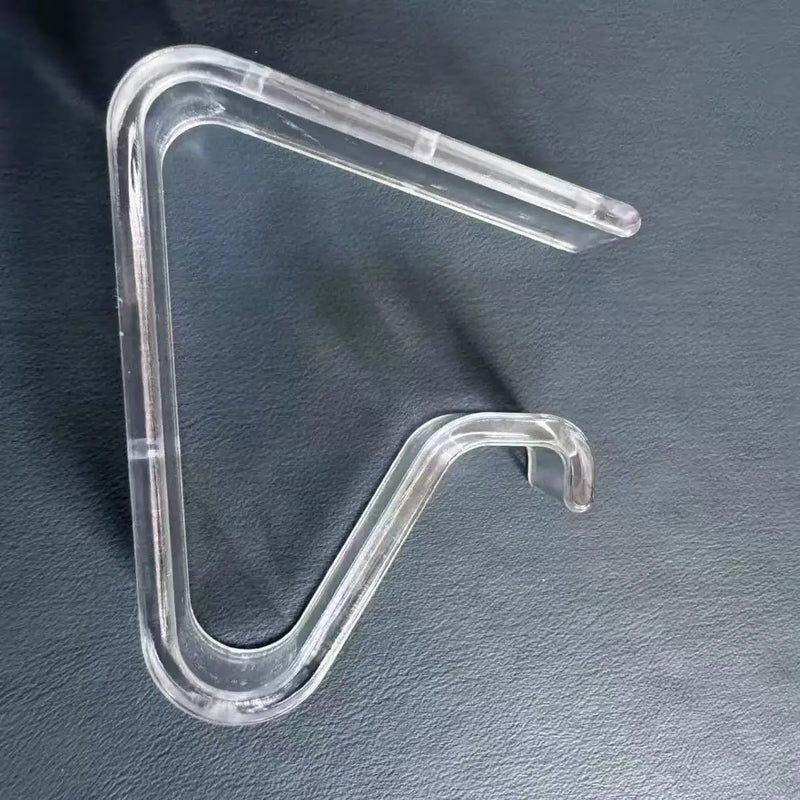 Transparent Plastic Tablecloth Clips Triangle Anti‑Slip Table Corner Fixing Buckle Table Cover Holder Clamp For Dining Table Hom