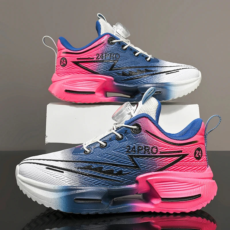 Childrens Sports Shoes 2025 Autumn New Ultra Light Cushioned Sneakers Outdoor Training Flat Comfortable Running Shoes for Kids