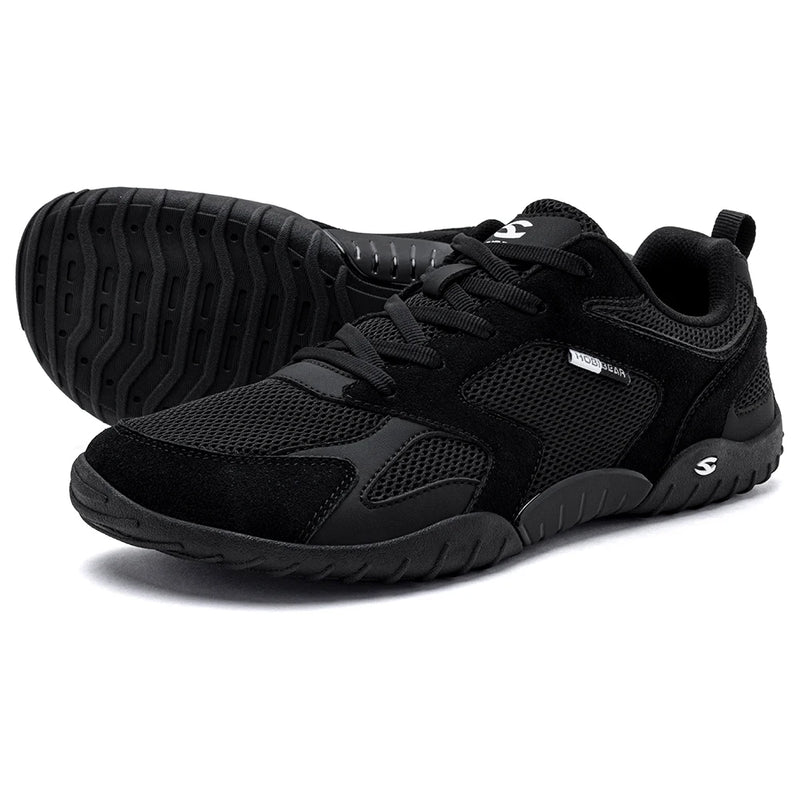 HOBIBEAR Wide Width Barefoot Shoes for Men Women Minimalist Zero Drop Breathable Sneakers Non-Slip Lightweight Walking Footwear