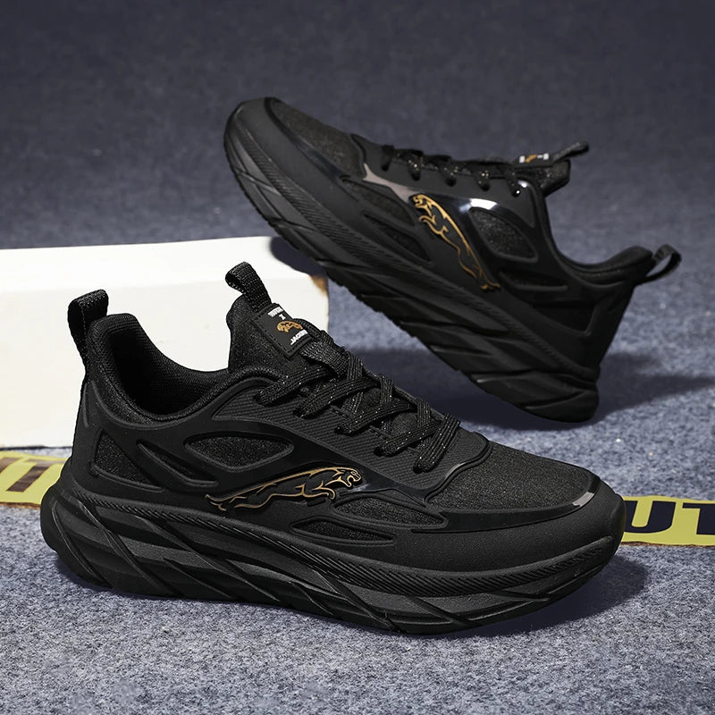 Mens Running Shoes 2025 New Couples Casual Sneakers Breathable Mesh Cushioning Trendy Outdoor Sports Shoes for Men