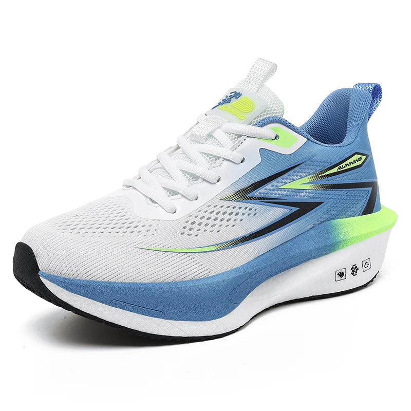 Men's lightweight casual sneakers Four seasons new breathable soft-sole outdoor racing running shoes students speed sports shoes