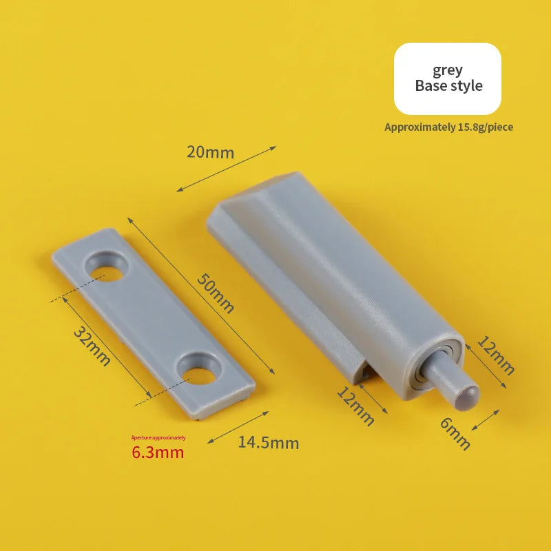 DIVEDEER 5Pcs Cabinet Door Damper Buffer Soft Quiet Closer Stoper Furniture Kitchen Wardrobe Accessory