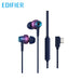 HECATE by Edifier GM260 Plus Gaming Earphone Type-C Wired Headphones For iPhone Android Esport Music Video Streaming Earbuds Purple CN