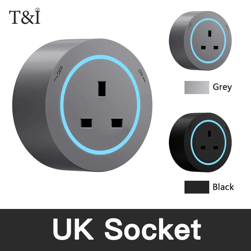 Multistandard Wall Power Track (40cm 50cm), USB-C Enabled Electric Sockets Plugs Adapters Grey Black for Office Use