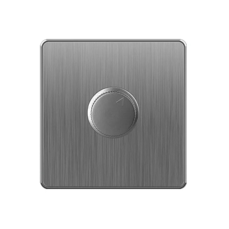 Nordic style large tilt plate grey 13A British standard electrical switch socket, universal wall dual socket with USB port 2.1A