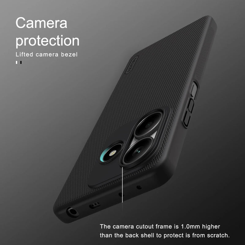 Nillkin For Xiaomi Redmi Note 14 5G Case Frosted Shield TPU Matte Shockproof PC Hard Back Cover For Redmi Note 14 5G Cases