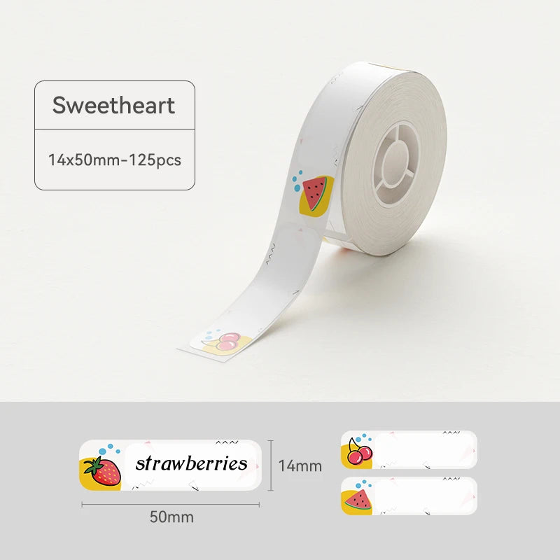 Niimbot Thermal Printer Labels 1 Roll of Self-adhesive Label Paper for D110 D11 D101 H1 H1S Bluetooth Label Maker