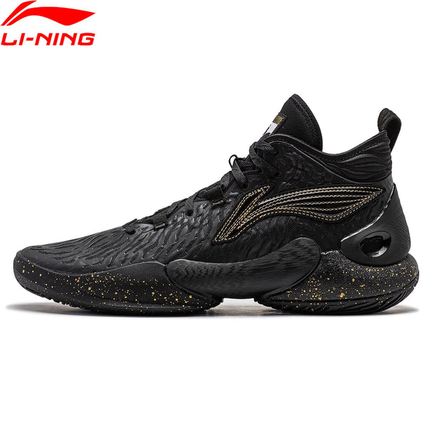 ស្បែកជើងបាល់បោះអាជីព Li-Ning បុរស YUSHUAI XVIII BOOM Cushion SYNCHRO-ADJUSTSSYSTEM Support Sport Shoes Sneakers ABAU009