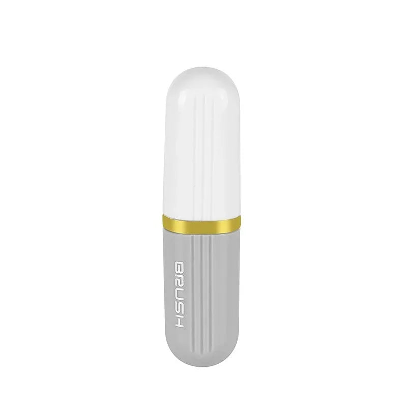 1pc Portable Multifunctional Double-sided Shoe Brush,Not Hurt The Soft Hair of Shoes. Household Travel Liquid Cleaning Brush.