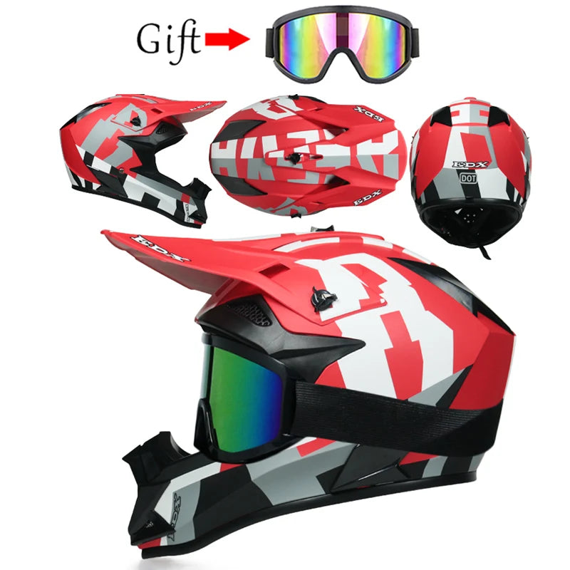 New Arrivals Motorcycle Helmet Motocross Cascos Para Moto Off Road Motocycle Abs Man&Woman Dot