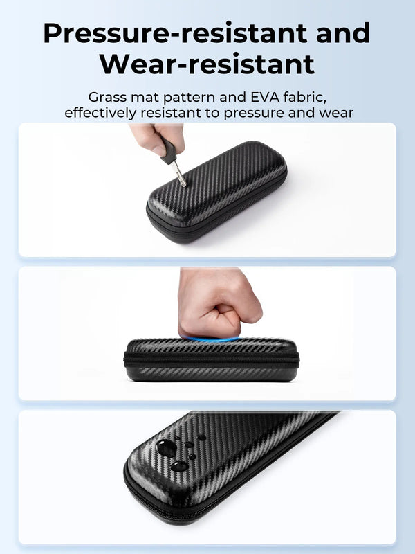 ORICO Portable Protection Hard Case Shockproof EVA Organizer Case for External 2.5 inch Hard Drive SSD USB Charging Cable