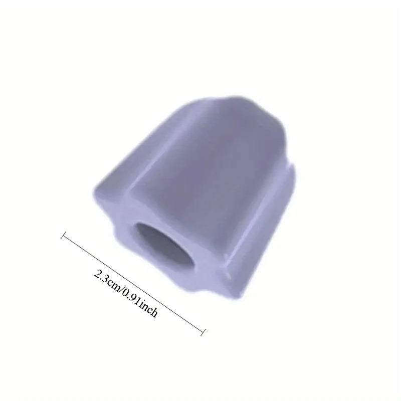 2pcs Self-Closing Toothpaste Cap  Cap-Free Hygienic Lid, Dust-Proof Tube for Bathroom, Travel & for Use - No-Maintenance Cap