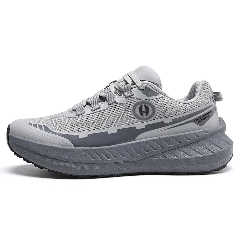 Men Sports Shoes High-quality New Flat Cushioned Outdoor Leisure Hiking Shoes Summer Fitness Anti Slip Comfortable Tennis Shoes