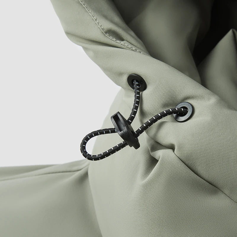 Semir Grey Duck Down Jacket Warm Windproof Men 2026 Winter Short Style Loose Fit Daily Wear Cold Weather Outerwear Coat