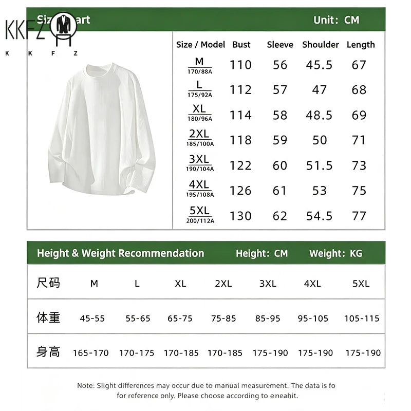 Men Crew Neck Vertical Rib Long Sleeve Base Tee Raglan Seam Soft Stretchy Fabric For Daily Layering Street Style Outfit