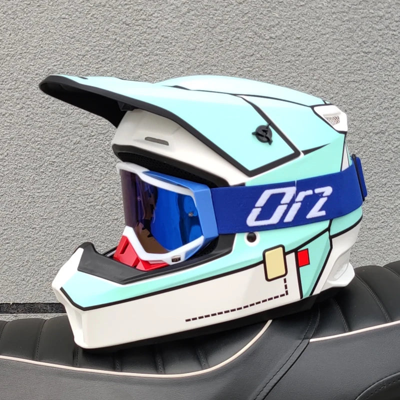 ORZ child/teenager Off Road Motorcycle Helmet Cascos para Motos ATV Mountain Bike Speed Drop DH Helmet Capacetes de Moto