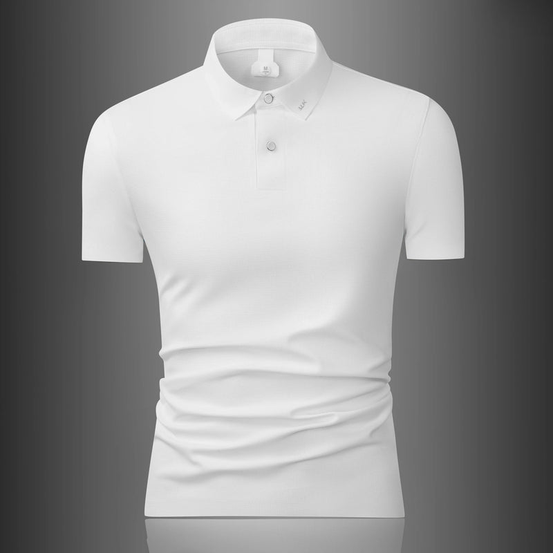 Business Casual Men's Polo Shirt - 7A Antibacterial, Seamless Quick-drying, Moisture-wicking, Breathable
