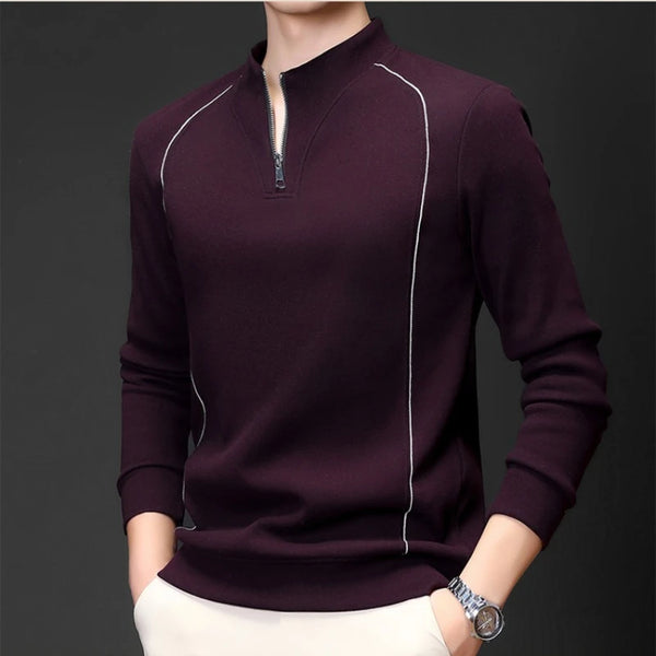 Men's Zip Up Stand Collar Sweatshirt Olive Green Sportswear, Activewear Outdoor Running Camping, Winter Jogging Hoodie Track Top