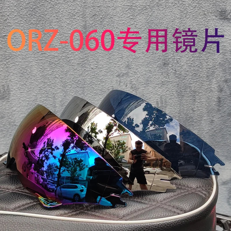 ORZ-060 Special Link,  Retro Full Face Helmet lens, PC material, some night vision