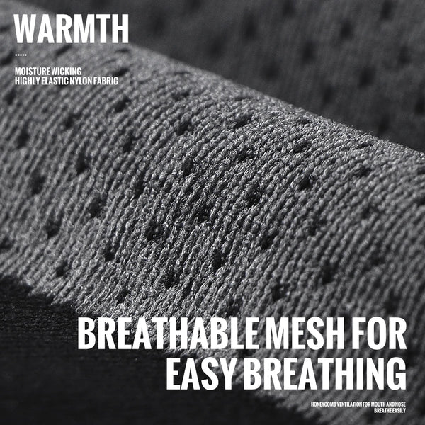 WRELS Winter Warm Outdoor Cycling Mask Full Face Mask Covers Thermal Keep Warm Windproof Cycling Face Mask Balaclava Ski Mask
