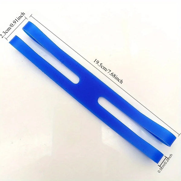 Outdoor Camping Tableware Storage Silicone Elastic Color Tie Cross,for Lunch Box,Dish,Gift Box Packaging,Colorful Cable Ties
