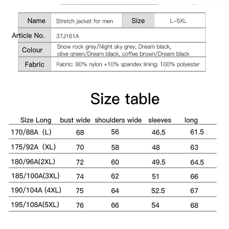 HUMTTO Waterproof Winter Men's Jacket Keep Warm Camping Hiking Jackets Sports Hunting Jackets Outdoor Autumn Windbreaker Coats