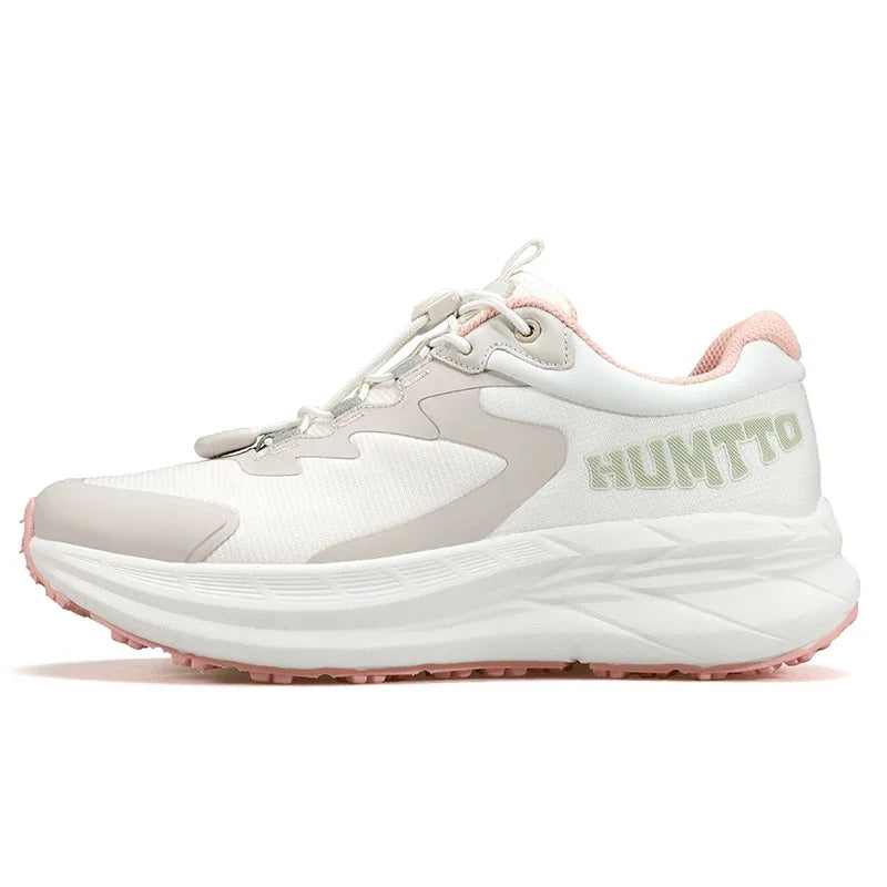 HUMTTO Marathon Running Shoes Luxury Designer Women's Sports Shoes Breathable Black Trainers Woman Gym Ladies Sneakers for Women