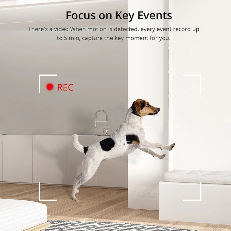 SONOFF 1080P HD Wi-Fi IOT Camera CAM Slim Smart Home Security Motion Detection Alarm Scene Linkage via eWeLink Alexa Google