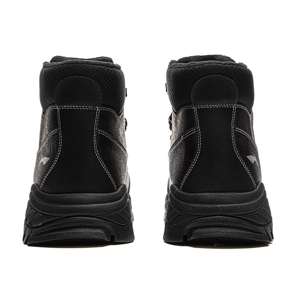 ស្បែកជើង Li-Ning Unisex LN CONQUEROR LITE របៀបរស់នៅ ស្បែកជើងរោមចៀមរដូវរងាក្តៅមធ្យម ស្បែកជើងធម្មតា ស្បែកជើងប៉ាតាឆ្លុះបញ្ចាំង AGCV393