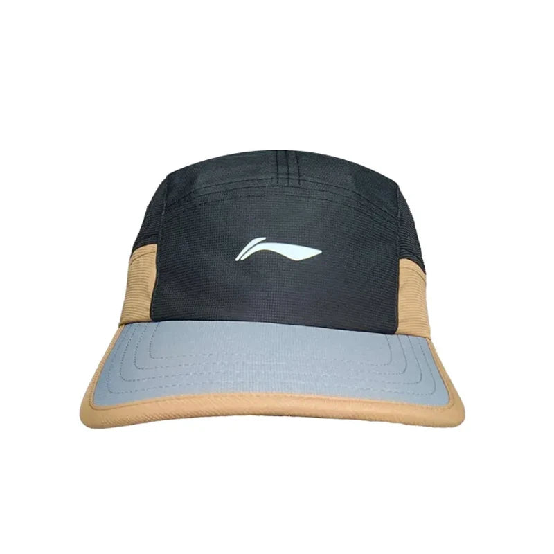 មួកបេស្បល Li-Ning សម្រាប់បុរស និងស្ត្រី រចនាបថកីឡា អាចលៃតម្រូវទំហំបាន មានខ្យល់ចេញចូលបាន ទាន់សម័យ មួក LiNing សម្រាប់បុរស និងស្ត្រី AMYV193