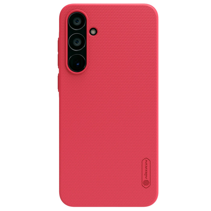 For Samsung Galaxy A35 5G Case NILLKIN Super Frosted Shield Pro PC Luxury Shockproof Matte Back Cover Protector For Galaxy A35 Red For Galaxy A35 5G