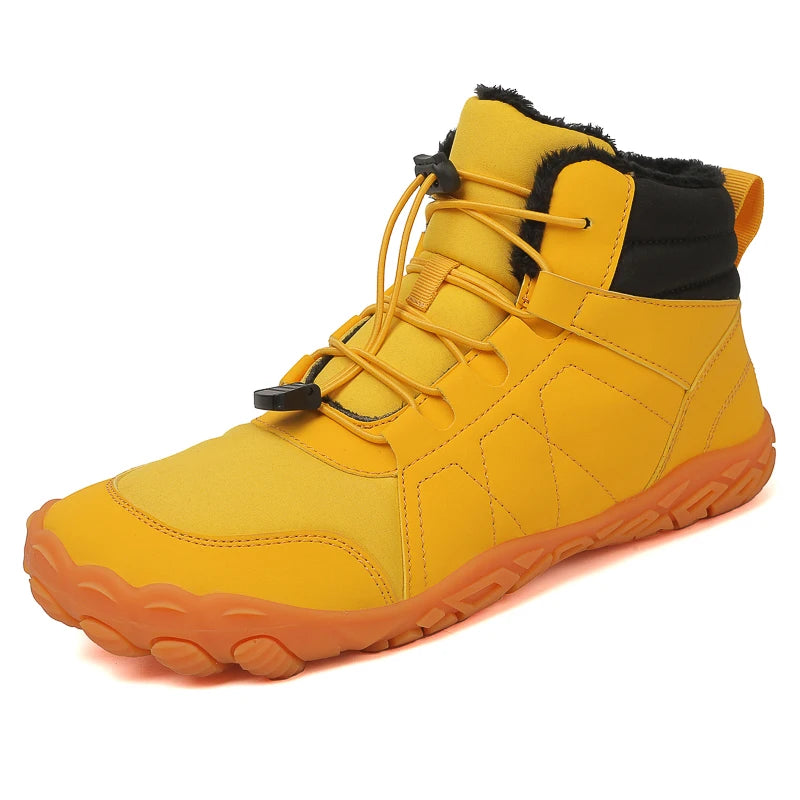 Winter Mens Ankle Snow Boots Men Plush Warm Shoes Unisex Snowboots Cotton Shoes Size 35-46 47 48 Dropshipping