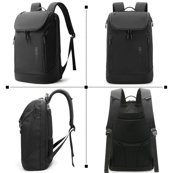 BANGE Hot Sell Simple Design New Arrival Soft Lightweight Waterproof Men Casual Laptop Backpack  for 15.6 inch Laptop by Nylon