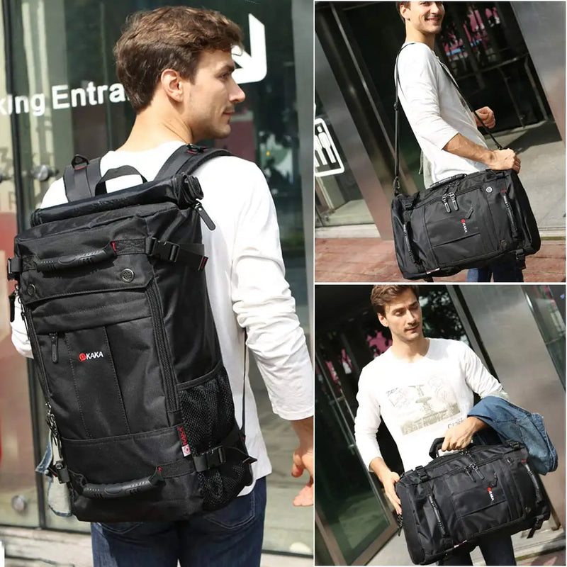 KAKA 40L Big Capacity Waterproof Trekking Fishing Hunting Bag Backpack Outdoor Rucksacks Sports Camping Hiking Multifunction Bag