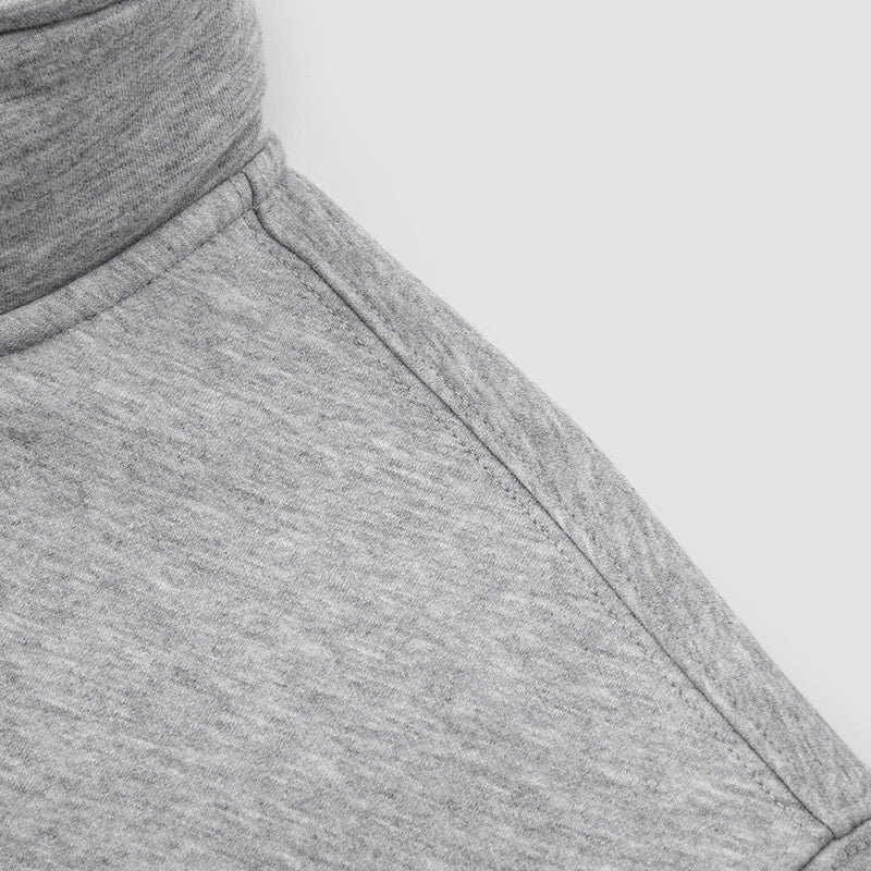 Semir Stand Collar Sweatshirt Unisex Style Soft Touch 2025 Spring Autumn Comfortable Loose Fit Trendy Fashion Pullover Top
