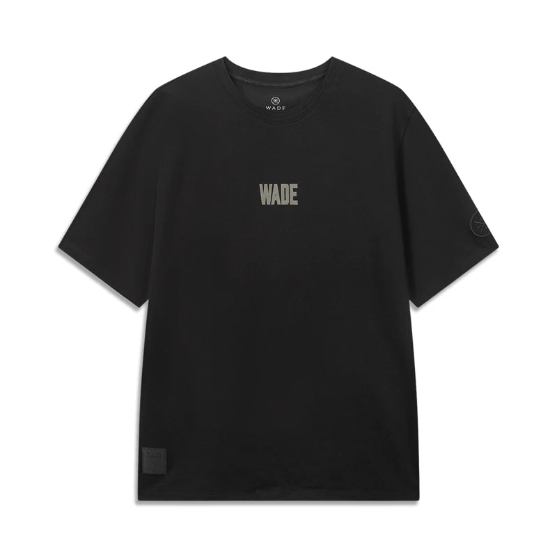 អាវយឺតបុរស Li-Ning Wade LN COOL រាងរលុង ការពារកម្តៅថ្ងៃ កមូល អក្សរ ខ្យល់ចេញចូលបានល្អ អាវយឺត LiNing ធម្មតា AHSW967