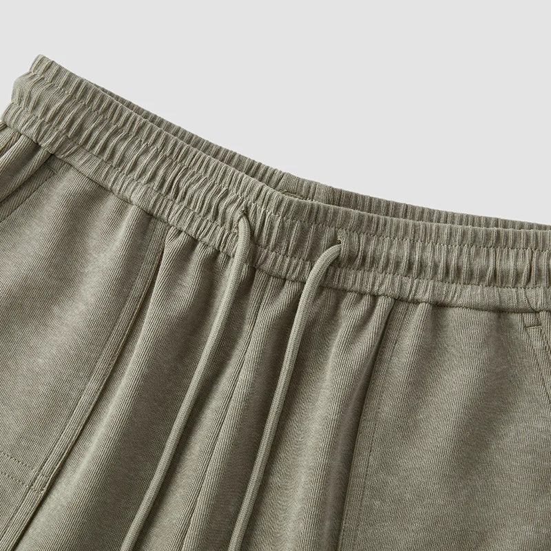 Semir Womens Shorts 2026 Elastic Waist Knitted Straight Loose Sports Style Casual Fashion