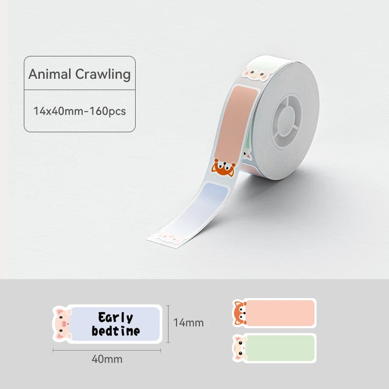 Niimbot Thermal Printer Labels 1 Roll of Self-adhesive Label Paper for D110 D11 D101 H1 H1S Bluetooth Label Maker