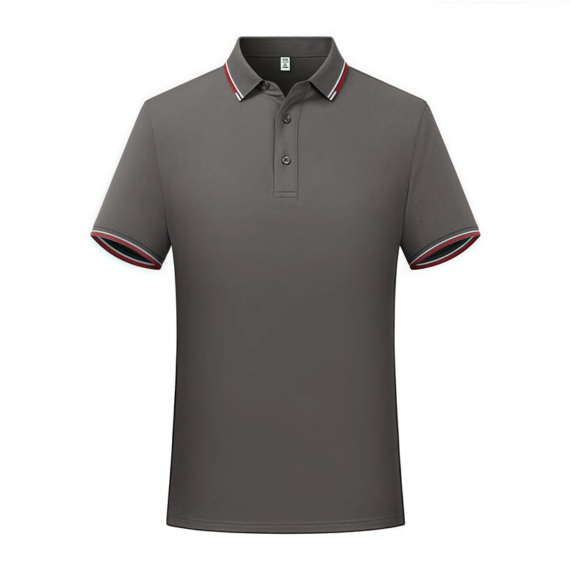 Customizable antibacterial high-end casual business comfortable Polo shirt collar T-shirt company Logo printed  staff team unifo